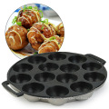 Cast Iron Bakeware Baking Round Pancake Mold Pan